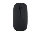 Dual Mode Bluetooth + 2.4GHz Wireless Mouse Standalone for Tablets, Smartphones, PCs, Black