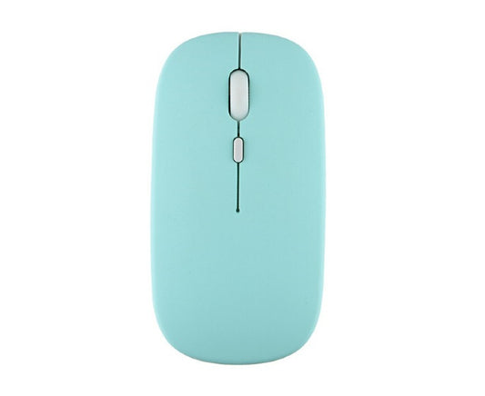 Dual Mode Bluetooth + 2.4GHz Wireless Mouse Standalone for Tablets, Smartphones, PCs, Mint